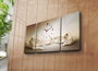 Wallity Reloj de Pared Decorativo de Lienzo Multicolor (3 Piezas)